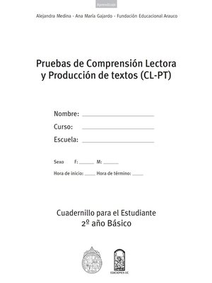cover image of Cuadernillos (CL-PT) 2º Año Básico